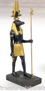  Crocodile God Egyptian Statue Figurine Museum Replica God Of The Nile