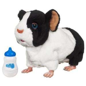   FurReal Friends Newborn   Guinea Pig Black And White Toys & Games