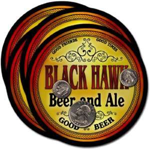  Black Hawk , CO Beer & Ale Coasters   4pk 