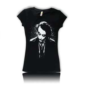 Women Cute The Joker Heath Ledger Batman adult blouse New shirt Free 
