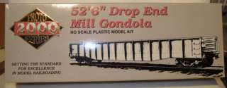   Drop End Mill Gondola CNR CN Canadian National Plastic Kit HO  