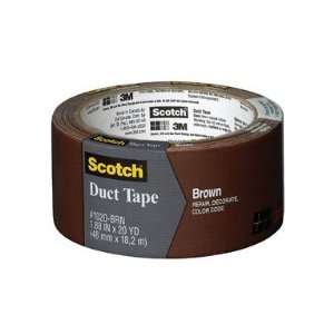   Scotch 1020 BRN A 2 Inch x 20 Yard Brown Duct Tape