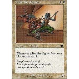    the Gathering   Silkenfist Fighter   Nemesis   Foil Toys & Games
