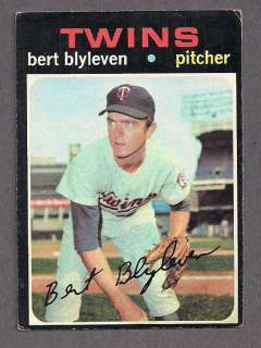 1971 Topps #26 Bert Blyleven RC, Minnesota Twins  