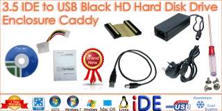 IDE to USB HDD Hard Disk Drive Data Transfer External Enclosure 