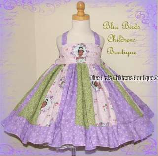 Disney PRINCESS and the FROG Dress BBCB Boutique PAGEANT Birthday 24m 