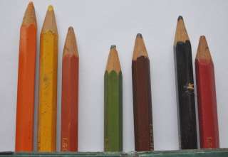 Koh I Noor 7 Pencils Crayons L.C. Hardmuth TECHNICOLOR  