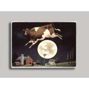  Cow Jumped Over the Moon Refrigerator Magnet Kitchen 