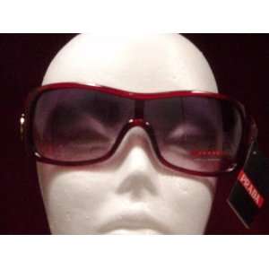  Prada Blood Red Sunglasses w/ amethyst lenses Everything 