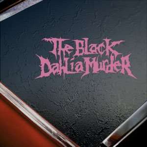  The Black Dahlia Murder Pink Decal Truck Window Pink 