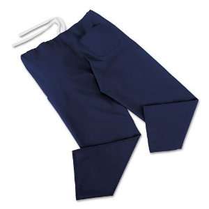 ComfortEase Scrub Pants, Washable, Poly/Cotton, Small, Midnight Blue 