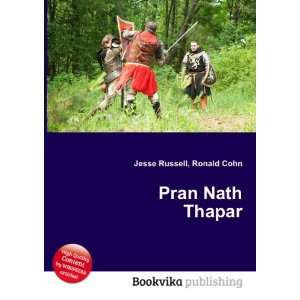  Pran Nath Thapar Ronald Cohn Jesse Russell Books