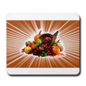    Mousepad (Mouse Pad) Thanksgiving Cornucopia 
