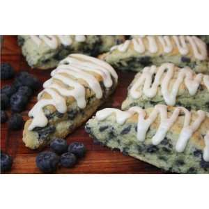Blueberry Scones with Lemon Cheesecake Frosting (1 lb 11 oz)  