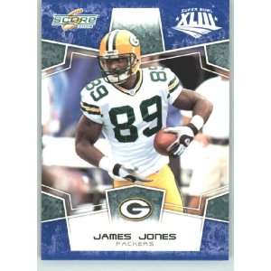   James Jones   Green Bay Packers   NFL Trading Card in a Prorective