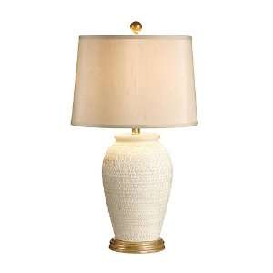   Lucia 1 Light Table Lamps in Art Texturing And Glaze