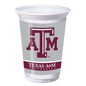  Texas A&M Plastic Beverage Cups
