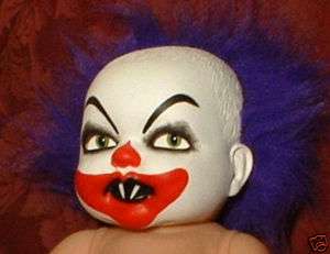 HAUNTED Scary Clown Mask Doll EYES FOLLOW YOU Horror  