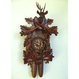 Anton Schneider Hunters Cuckoo Clock, Model #8T 215/9  