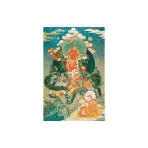  Bodhisattva Manjushri   Thanka Poster 