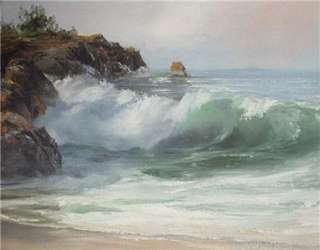 Big Sur, James Peter Cost. Oil on Canvas 1965  