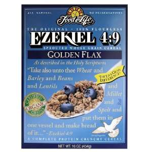 Food For Life Ezekiel 49 Bulk Golden Flax Cereal, 15 Pound Box