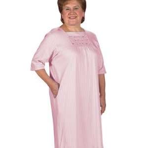   0262400 Womens Designer Hospital Gown Size Small, Color Pink Baby