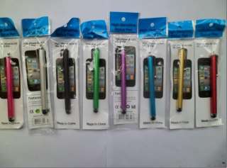   Touch Screen Metal Pen for iPhone 4 4S i pad 2 ipod 3G 3GS  