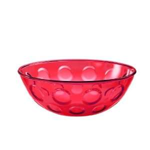 Guzzini GU 2315.30 65 Bolli 12 Inch Diameter Bowl, Red  