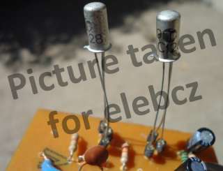AC128 Germanium PNP Transistors 2 pcs   Fuzz Face set  