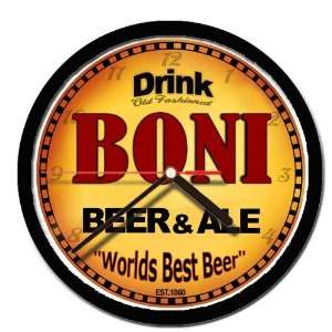  BONI beer and ale cerveza wall clock 