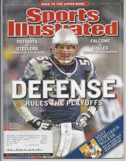   24, 2005 Sports Illustrated Tedy Bruschi New England Patriots  
