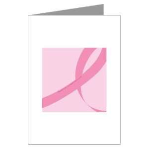  2006 RIBBON 01   PNK Breast cancer Greeting Cards Pk of 10 