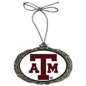  Texas A&M Aggies   Classic Logo   Nickel Holiday Ornament 