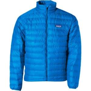 NEW PATAGONIA DOWN SWEATER JACKET Lagoon Blue Mens 800 Fill Puffy 