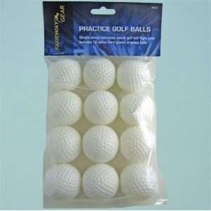  Practice Golf Ball   Hollow, 1dz per bag Sports 