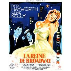  Cover Girl Poster French D 27x40 Rita Hayworth Gene Kelly 