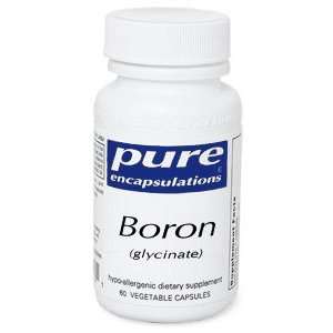  Pure Encapsulations   Boron (glycinate) 60c Health 