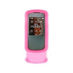   Skin Case Hot Pink For Samsung Trance U490 Cell Phones & Accessories