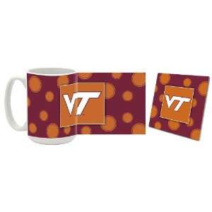  Virginia Tech Coffee Mug & Coaster