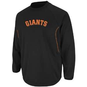 San Francisco Giants Therma Base 2012 Longsleeve Tech Fleece   Black 