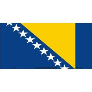  Bosnia  Herzegovina Flag License Plate 