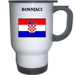  Croatia/Hrvatska   BOSNJACI White Stainless Steel Mug 
