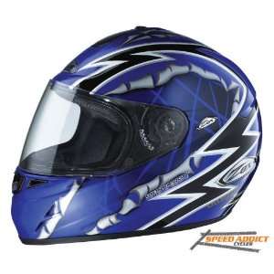  Tavani R Ripper II Blue DOT Full Face Street Helmet