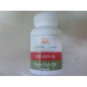 Cod Liver Oil   Pure Fish Oil, 20 softgels Health 