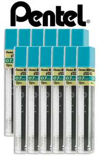 144x 12 Tubes Pentel Super Hi Polymer 0.7mm Mechanical Pencil Lead 