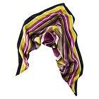 missoni target women s stripe silk scarf purple 28x28 headband