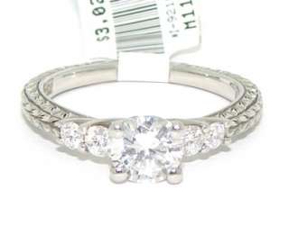 New Platinum Scott Kay Diamond Engagement Ring M1143  