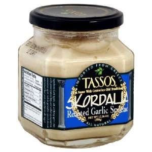 Tassos, Spread Skorda Greek Garli, 12.36 Ounce (6 Pack)  