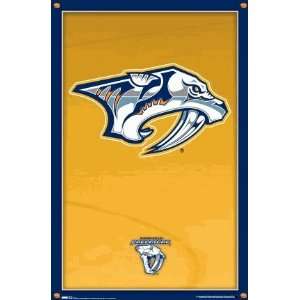  Nashville Predators NHL Logo Poster 